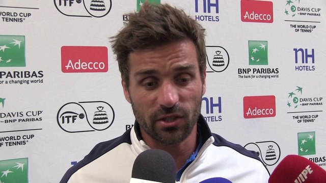 Coupe Davis 2015 : Simon et Clément analysent la défaite contre la Grande-Bretagne