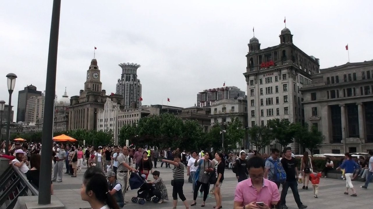 Shanghai - The Bund and Pudong view