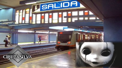 fantasmas en el metro de mexico df tres con criptasilva