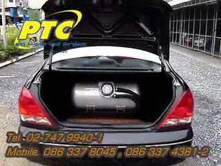 Ptc gas test drive nissan sunny super neo lpg injection
