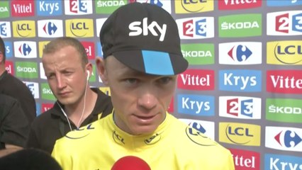Cyclisme - Tour de France : Froome «Je n'ai pas peur»