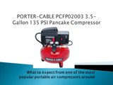 PORTER-CABLE PCFP02003 3.5-Gallon 135 PSI Pancake Compressor, What to Expect from One of the Most Popular Portable Air Compressors Around