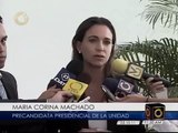 Maria Corina Machado - El Gobierno persigue y descalifica a los Medios de Comunicación del País