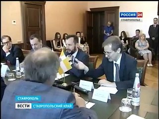 20150625 Глава Ставрополья встретился с итальянскими бизнесменами
