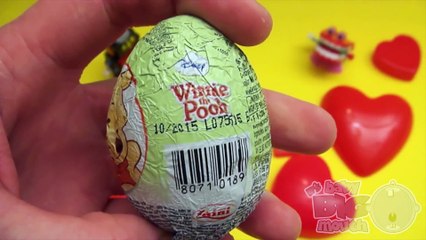 Winnie-the-Pooh Surprise Egg Learn-A-Word! Spelling Valentine's Day Words! Lesson 8
