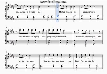 Maroon 5 - Sugar / Piano Cover (Sheet Music)