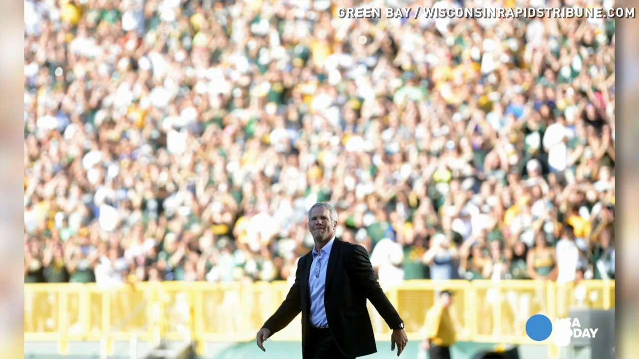 Favre 'never dreamed' of Packers Hall of Fame induction