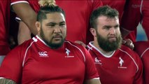 Le haka des All Blacks Maori contre les Barbarians néo-zélandais