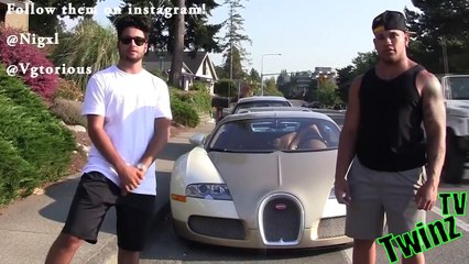 Bugatti Veyron Gold Digger Prank! - Funny Pranks 2014