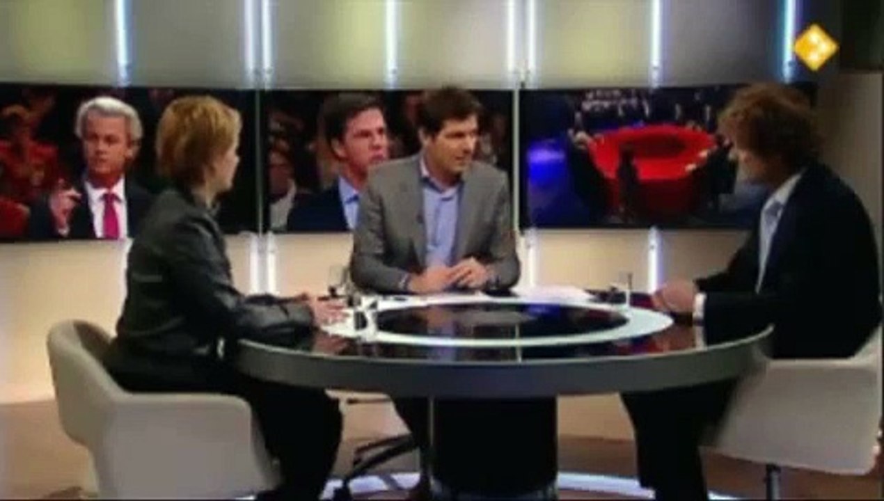 Geert Wilders tegen Arie Slob  --  sterke vraag Geert Wilders PVV