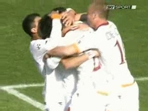 catania v as roma 0-2 Vucinic Calcio