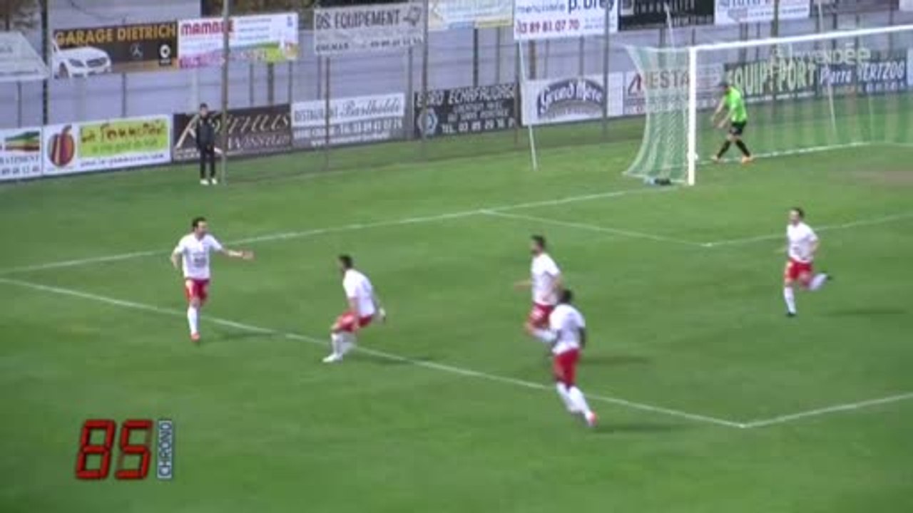 Football. National : Colmar vs Vendée Luçon Football (0-1)