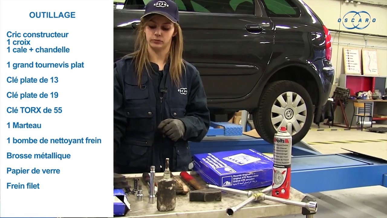 Citroën Xsara - Changer ses disques et plaquettes avant