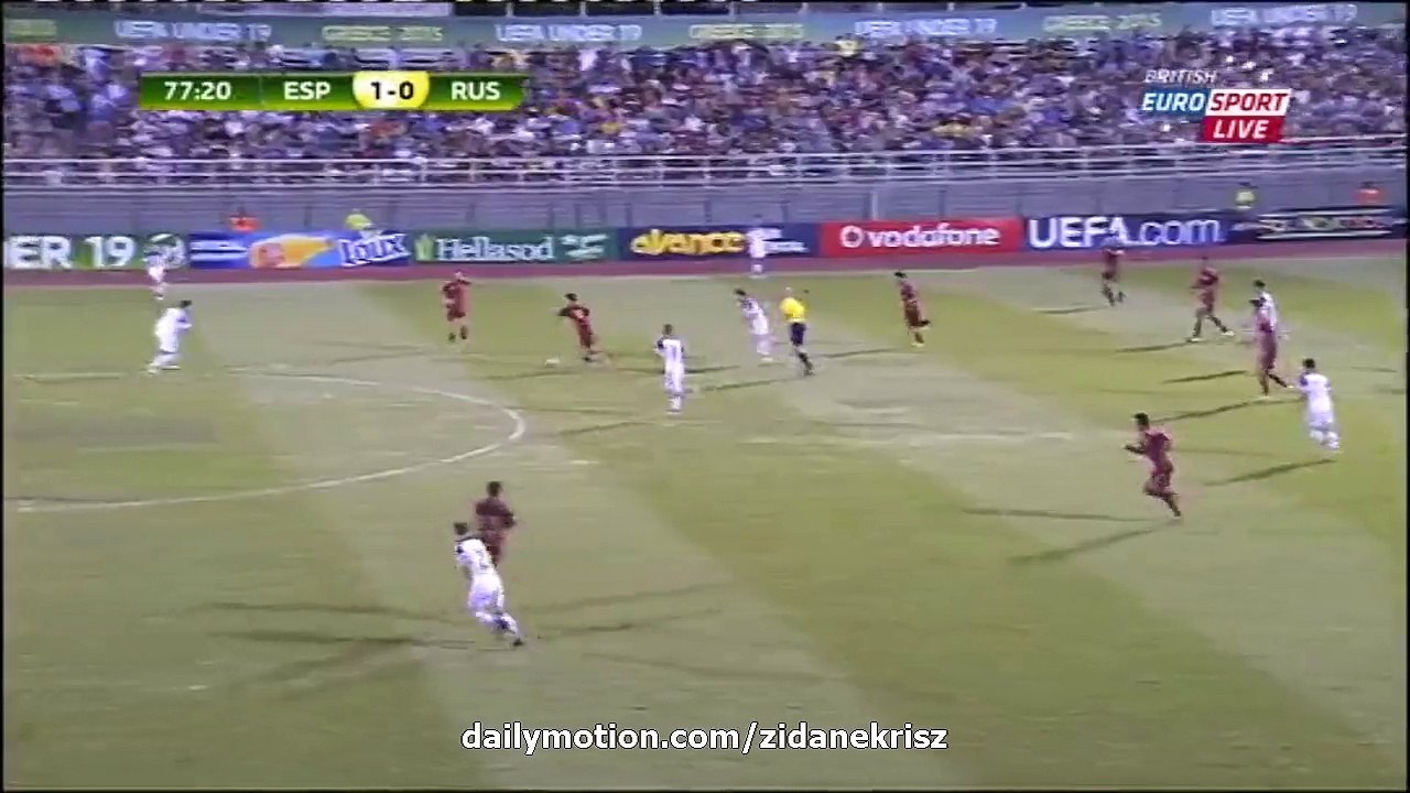 Matías Nahuel 2-0 HD | Spain v. Russia Euro U19 Championship 19.07.2015
