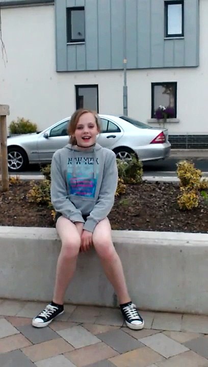 Dancing outside in things