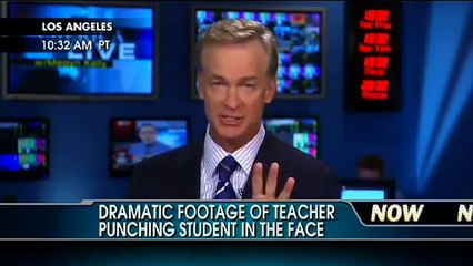 VIDEO  Teacher Punches Student in Face
