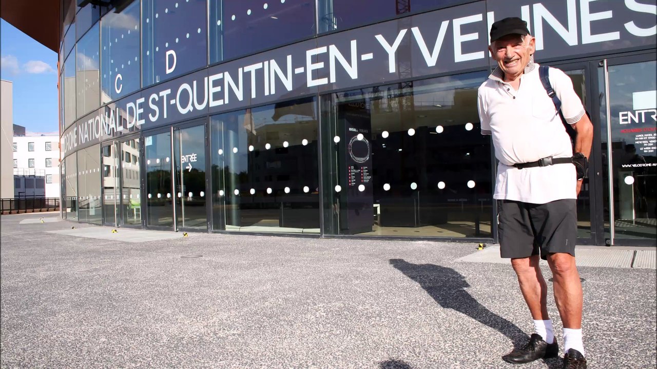 Robert au vélodrome juil 2015