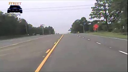 Crazy Man Stolen Army Humvee Vs Police Chase 2015 Dash Cam