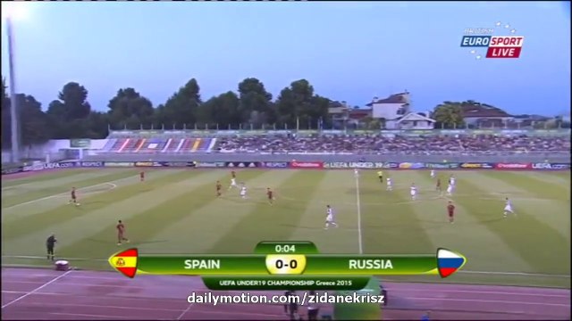 Spain 2-0 Russia HD | All Goals and Full Highlights - Euro U19 Final 19.07.2015