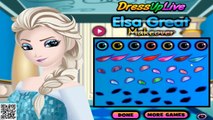 078  Disney Frozen Game   Frozen Elsa Great Makeover Baby Videos Games For Kids