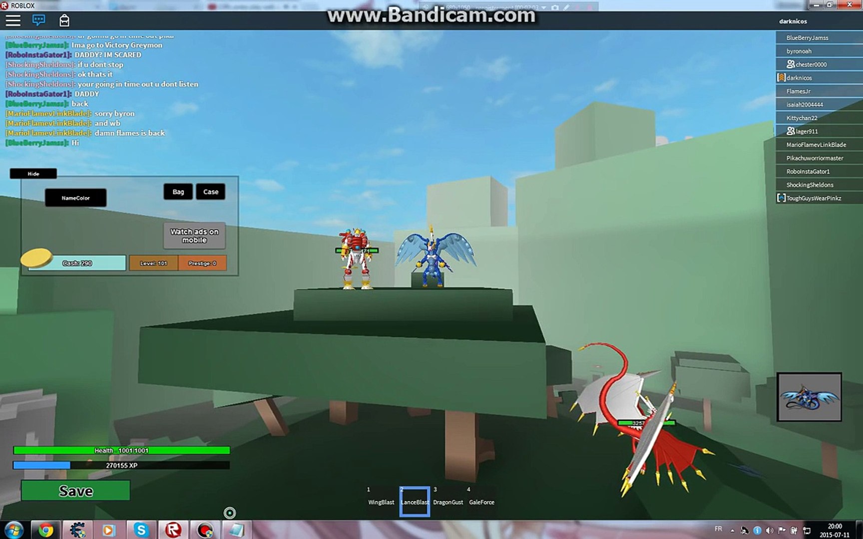 Roblox Digimon Aurity Rapid Fire Hack Video Dailymotion - roblox rapid fire hack