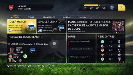 (thegamer) fifa 15 carrière arsenal match 17