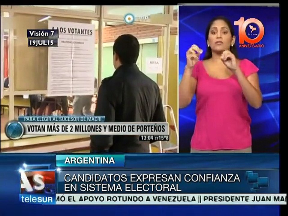 Argentina: porteños deciden en Buenos Aires al nuevo Jefe de Gobierno