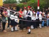Desfile  Col . Espiritu Santo  2011. Chiroleras