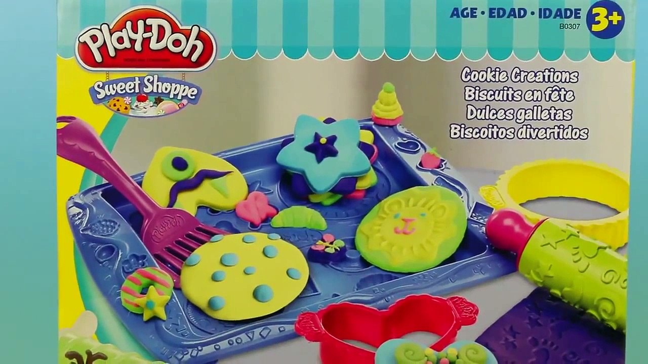 NEW PLAY DOH Cookie Creations ✪ Frozen Olaf Peppa Pig Mickey Mouse TMNT Ninja Turtles Playdough Food