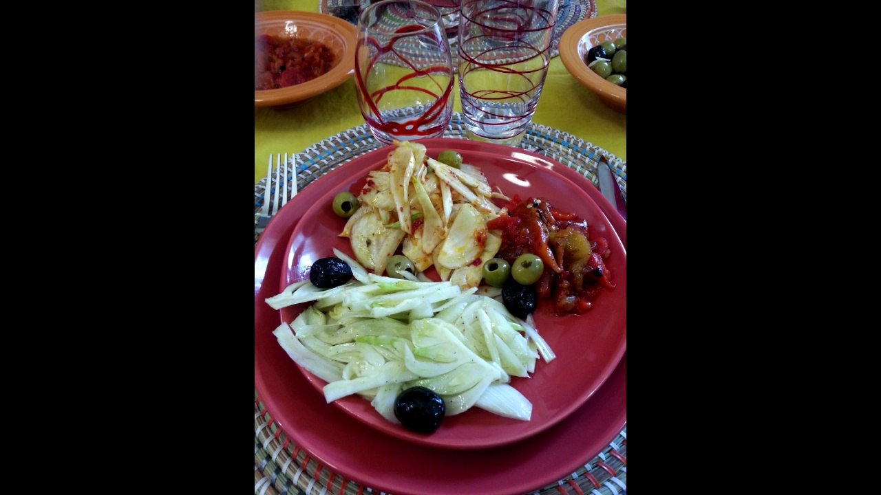 Cuisine Tunisienne - Salade de fenouil