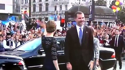 Los últimos Principes de Asturias.!! La Dignidad rodeada de Policias