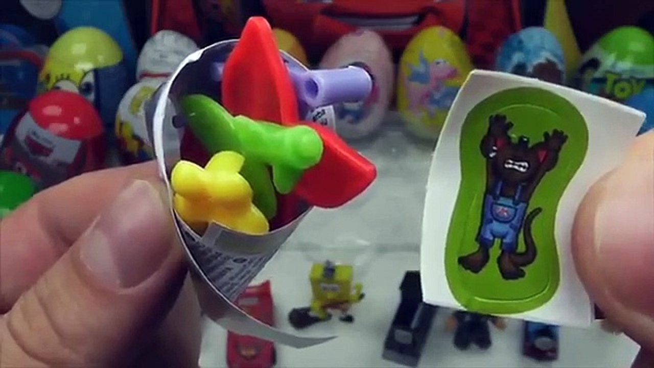 20 Huevos Sorpresa, Kinder Sorpresa Cars 2 Thomas Bob Esponja Disney Pixar