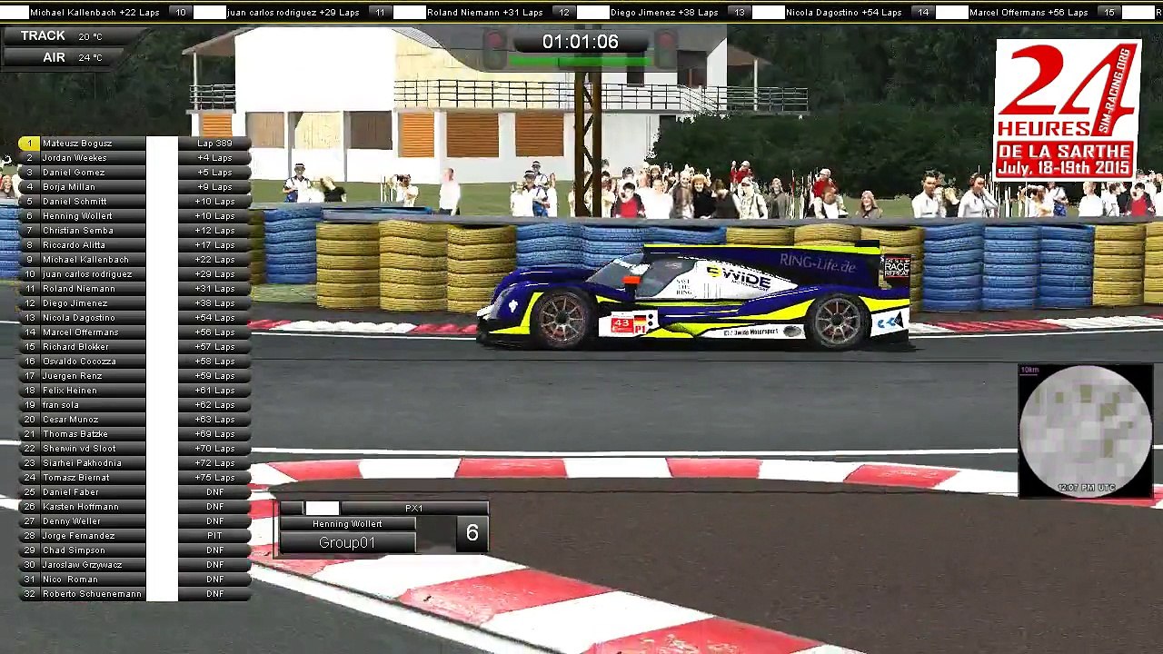 Part 12 - 24h de la sarthe 2015