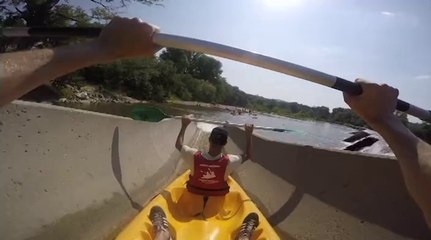 Descente de l'Ardèche - Toboggan 1