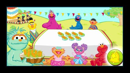 Sesame Street Rositas Fiesta Cartoon Animation PBS Kids Game Play Walkthrough