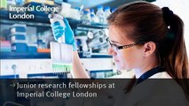Junior research fellowships at Imperial College London