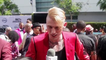 Machine Gun Kelly Shares Why He Loves Black Women & Talks Amber Rose Bagging Him  BET AWARDS