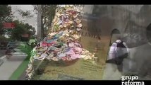 'Derrama' Gandhi cascada de libros