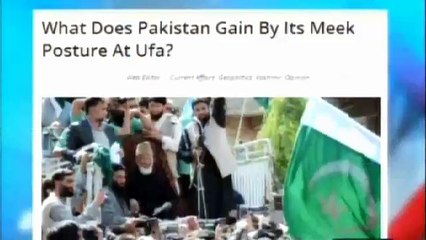 The Ufa Blunder by Nawaz Shareef in front of Nirindra Moodi