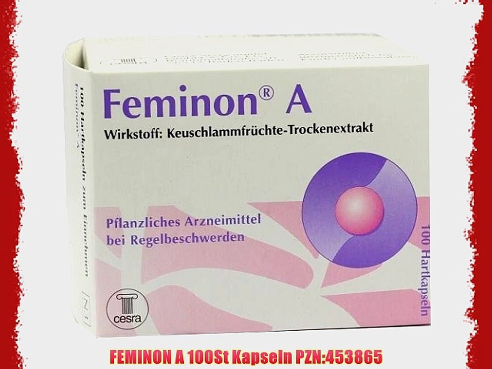 FEMINON A 100St Kapseln PZN:453865