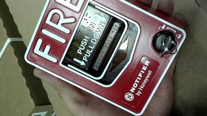 Notifier Fire Alarm Pull Station Resets Itself!
