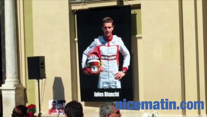 Hommage de la famille à Jules Bianchi
