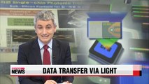 Local researchers develop computer chips that transfer data via light