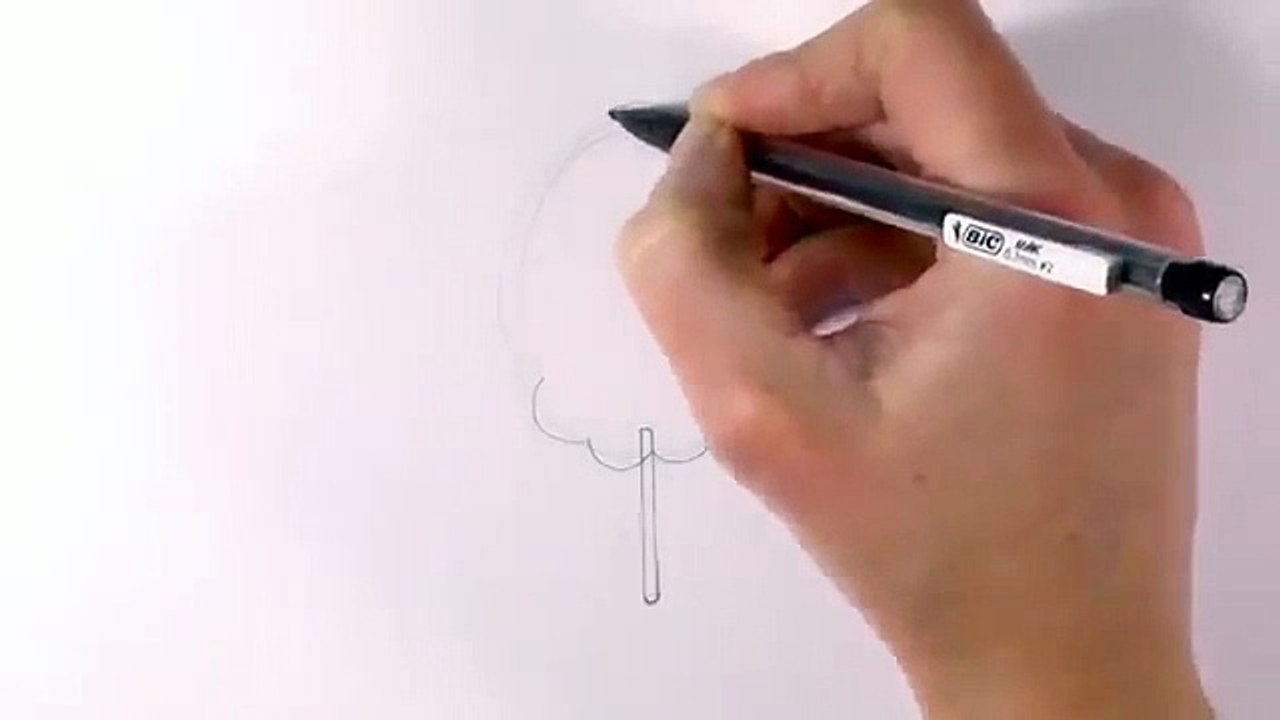 How to Draw Cartoon Candy Floss Cotton Candy