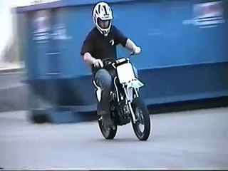 MONSTER ENERGY KLX110 AND 50 STUNT FUN