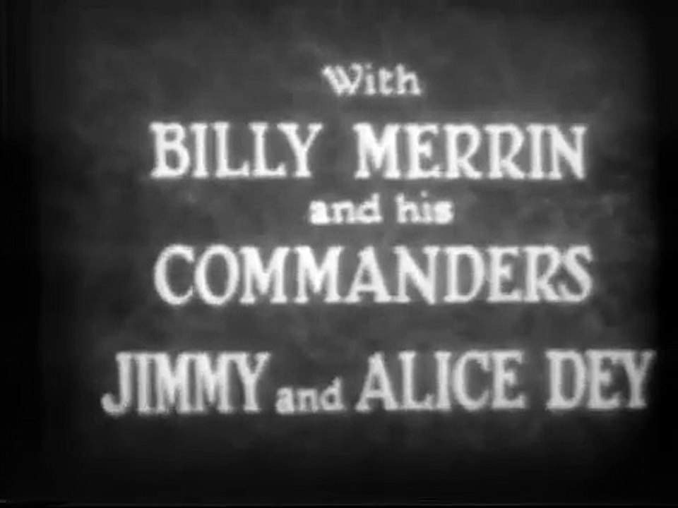 9.5mm Pathescope sound film - T.9300 "CHEERIO" Billy Merrin & his Commanders
