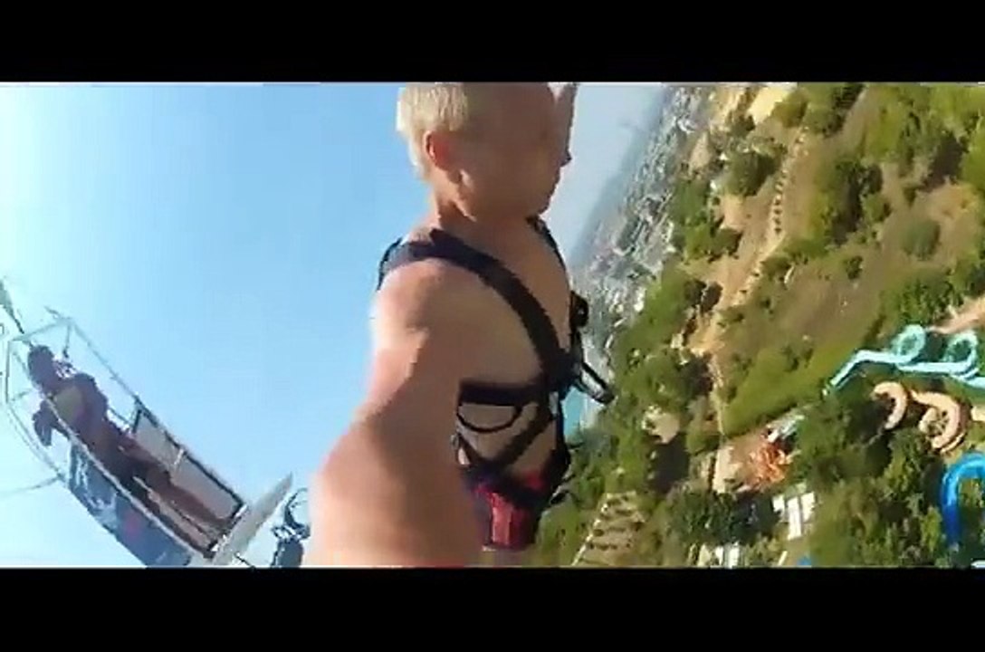 неудачные прыжки с тарзанки