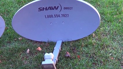 Shaw Direct / StarChoice Satellite Dish Problem (Model 60E dish)