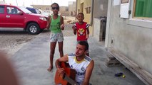 Cape Verdean children dancing Papaoutai !