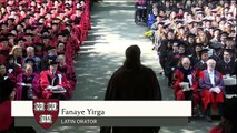 Latin Address: Fanaye Yirga | Harvard Commencement 2013